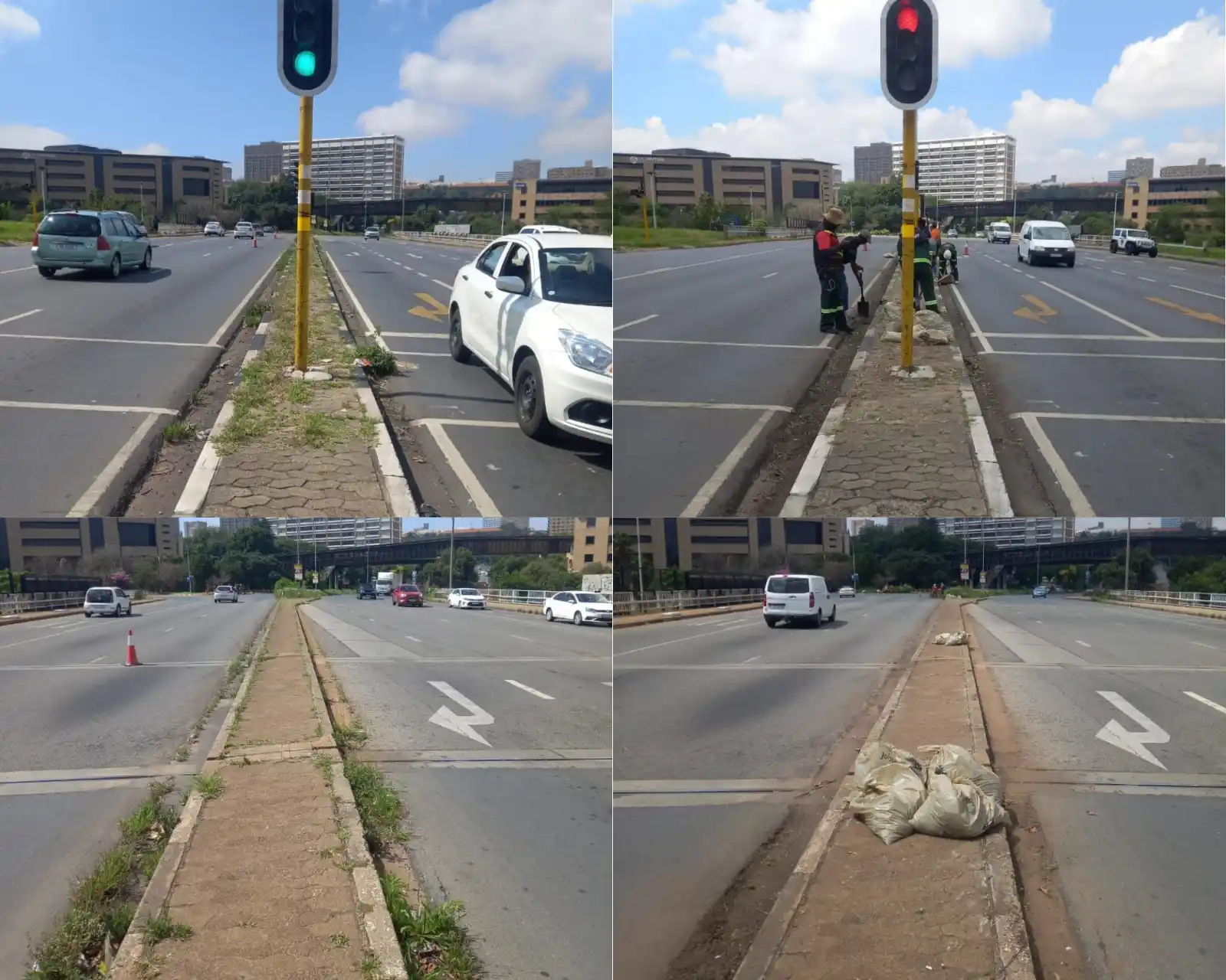 Image from City Of Joburg: High-impact service delivery in action! ✅Work completed at Jan Smuts...