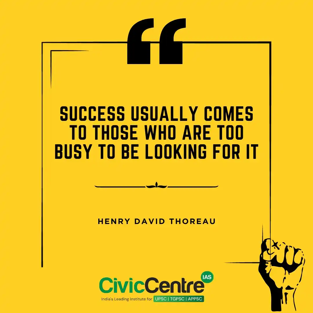 Image from CivicCentre IAS Academy: CivicCentre IAS Motivational quotes | 21-02-2025 <a class="text-blue...