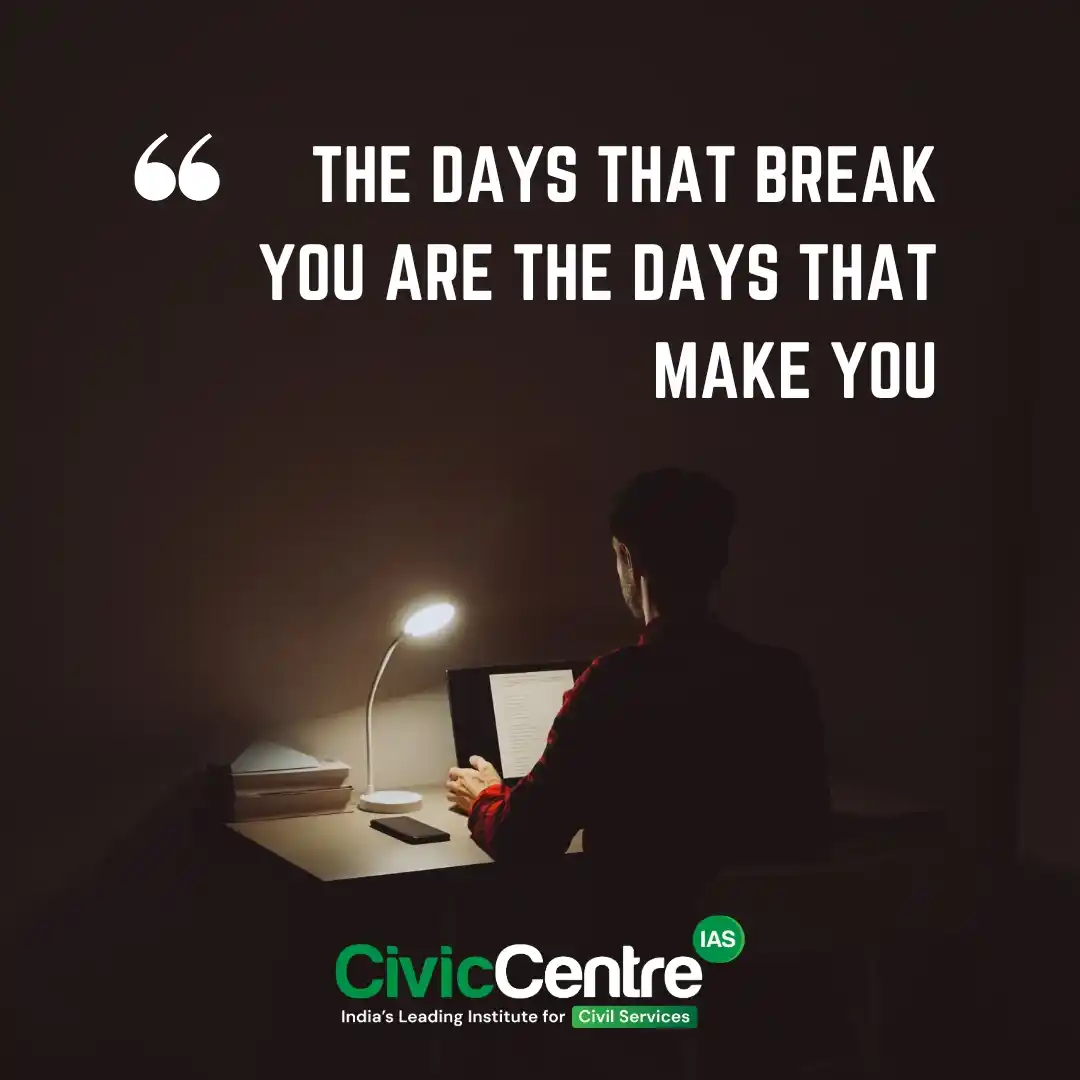 Image from CivicCentre IAS Academy: CivicCentre IAS Motivational quotes | 20-02-2025 <a class="text-blue...