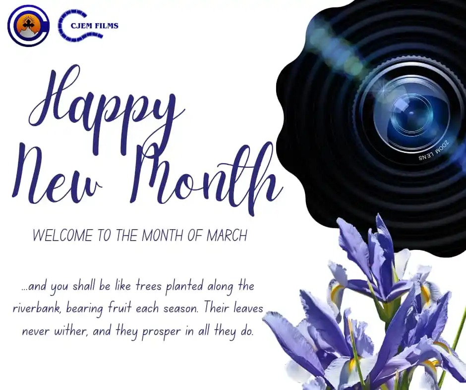 Image from CJEM FILMS: CJEM joyfully welcomes you into the month of March—a season of flouris...