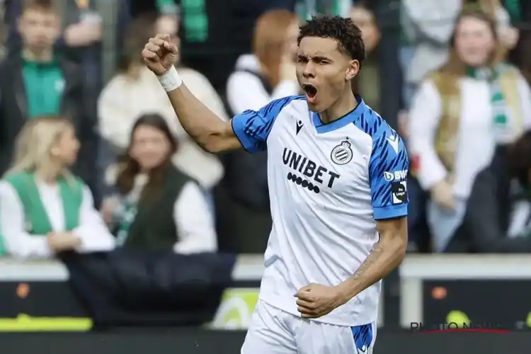 Club Brugge op Voetbalkrant post
