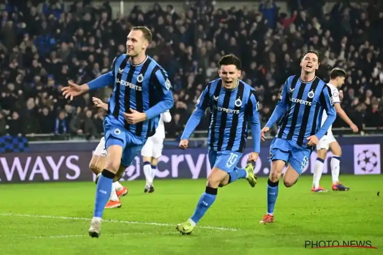 Club Brugge op Voetbalkrant post