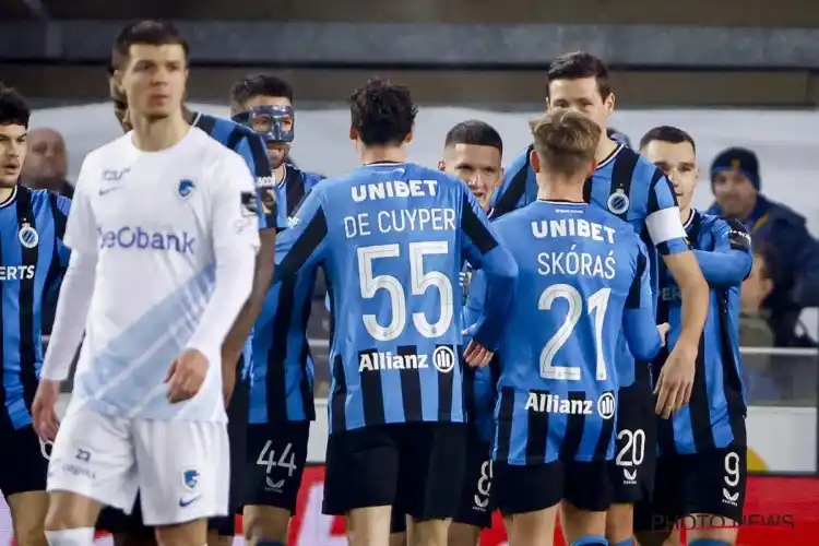 Club Brugge op Voetbalkrant post