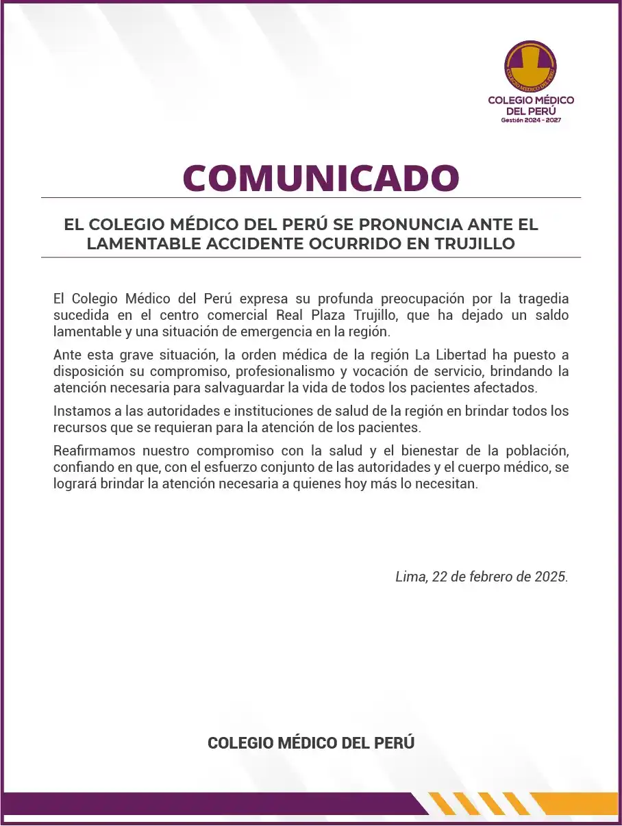 Colegio Médico del Perú post