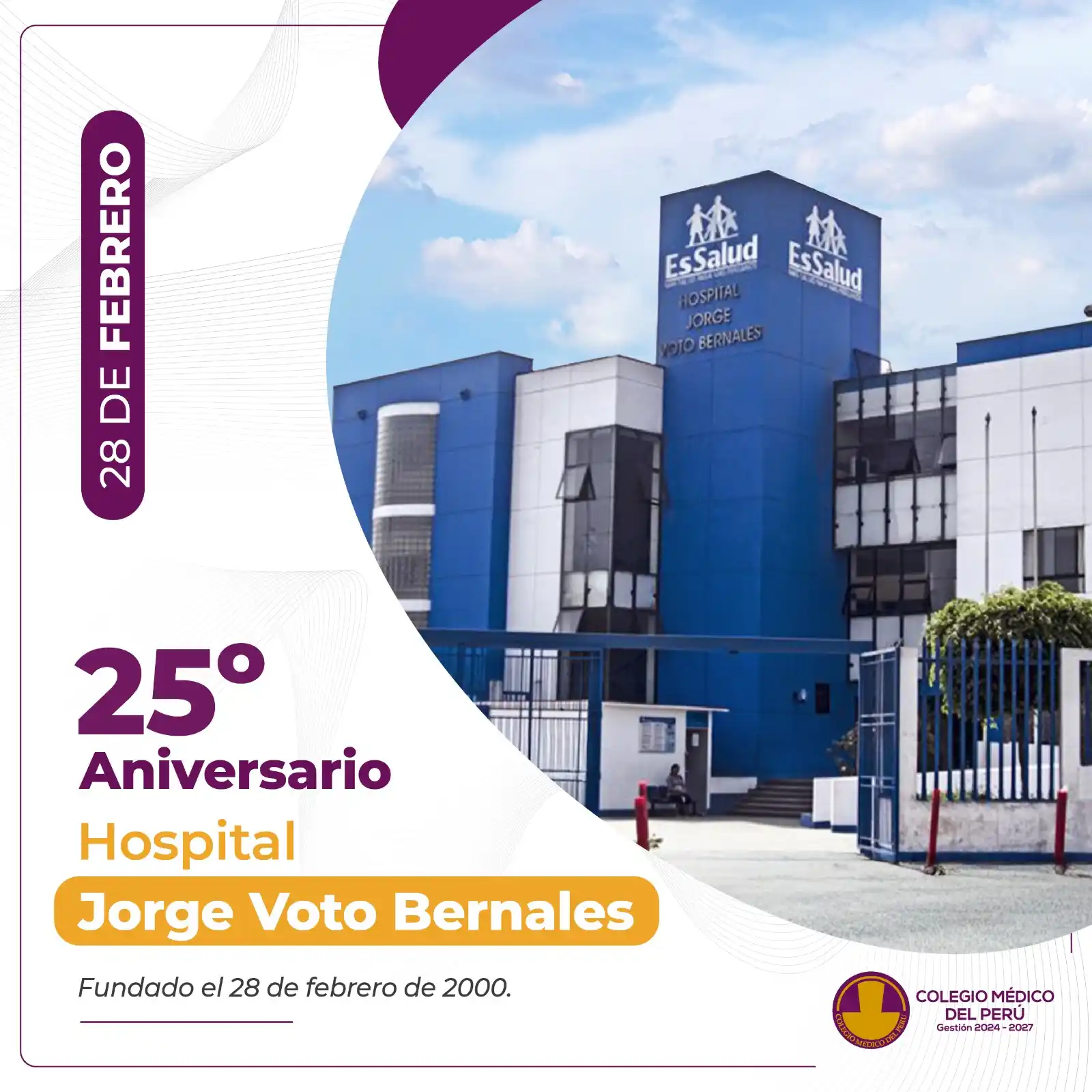 Colegio Médico del Perú post