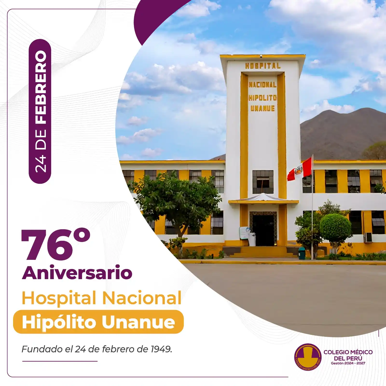 Colegio Médico del Perú post