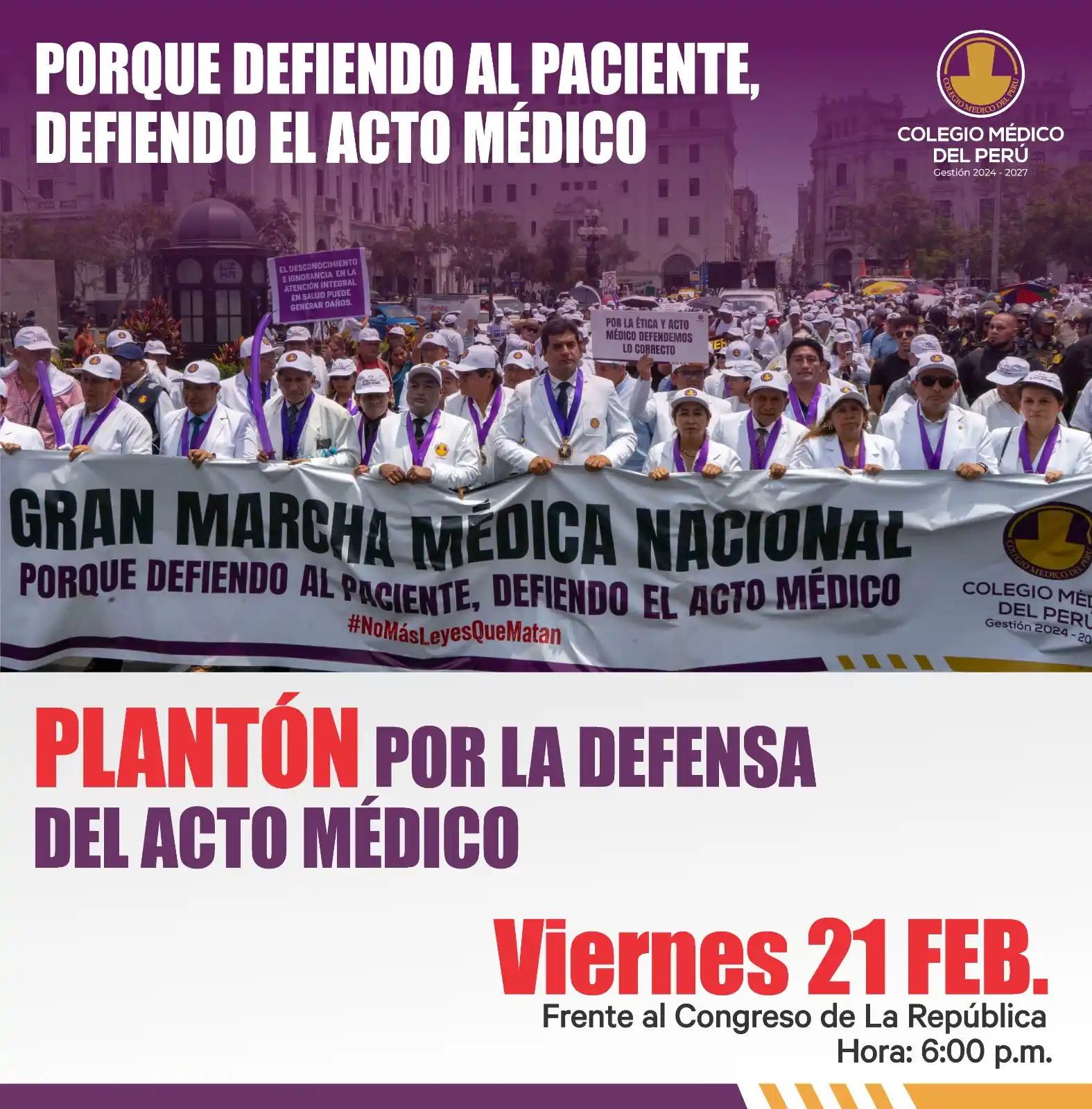 Colegio Médico del Perú post