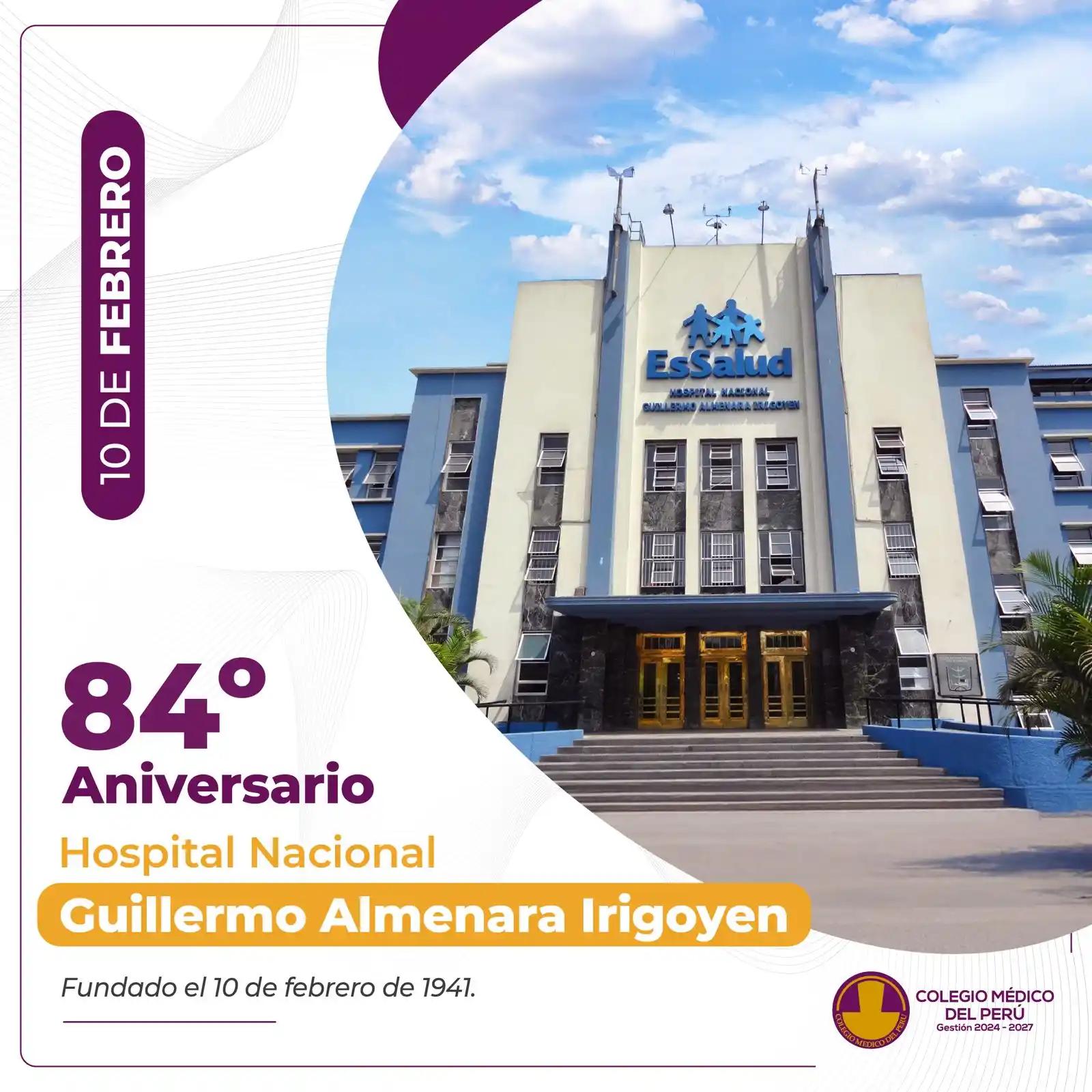 Colegio Médico del Perú post