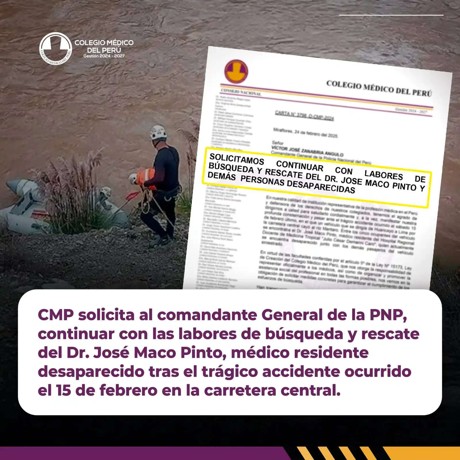 Colegio Médico del Perú post