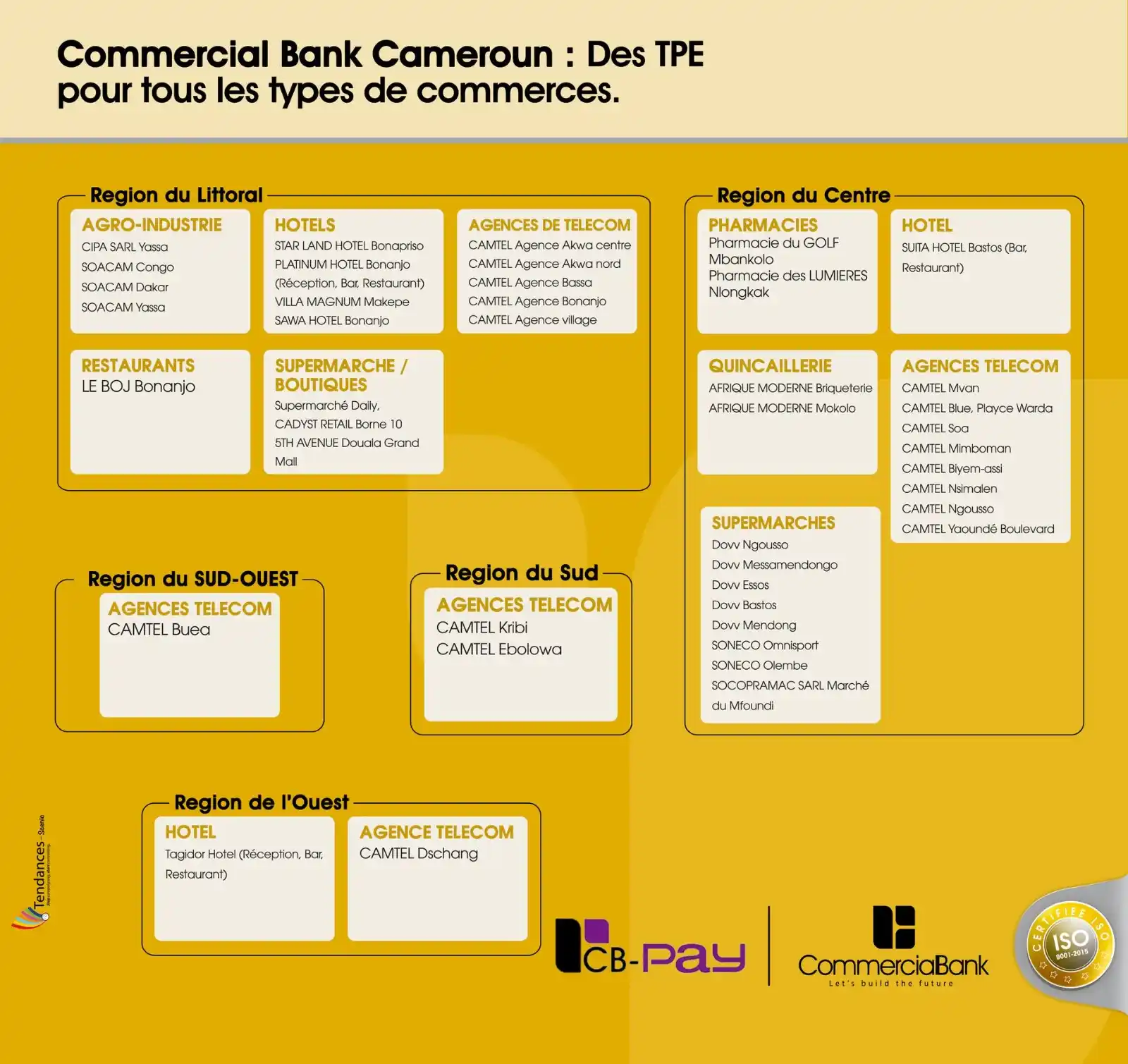 Image from Commercial Bank: Le saviez-vous? CBC- Pay et son vaste réseau de TPE vous facilite le r...