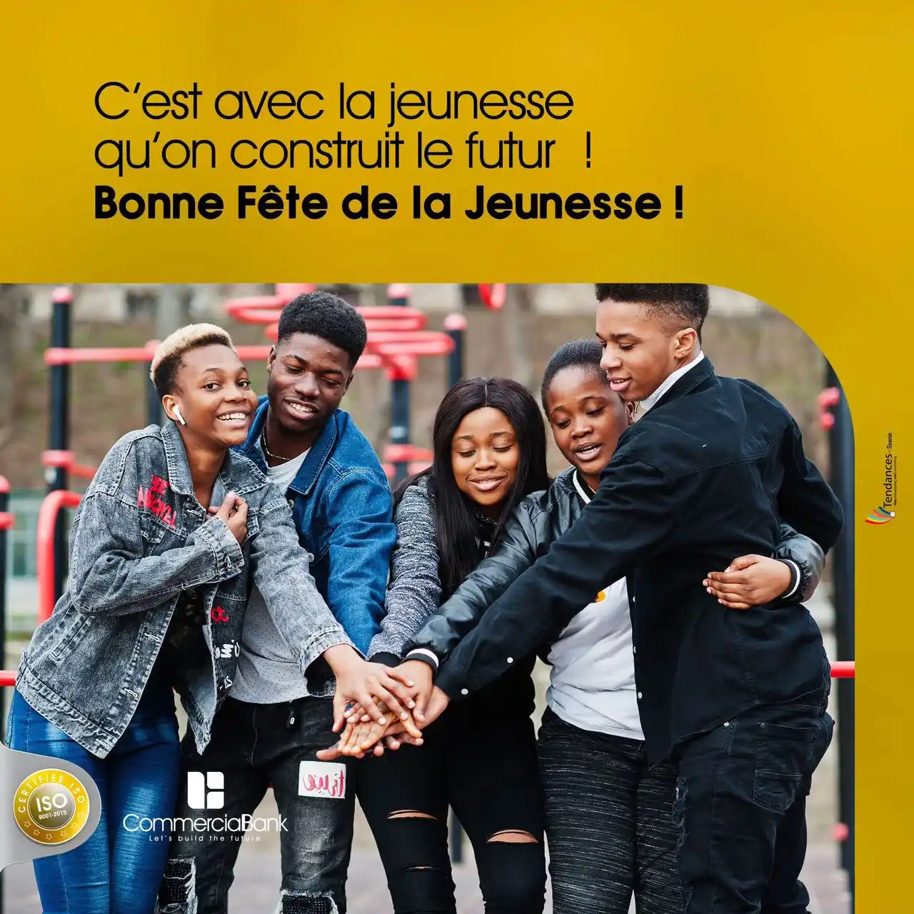 Image from Commercial Bank: Chez Commercial Bank, nous croyons en l'avenir inspirant que la jeunes...