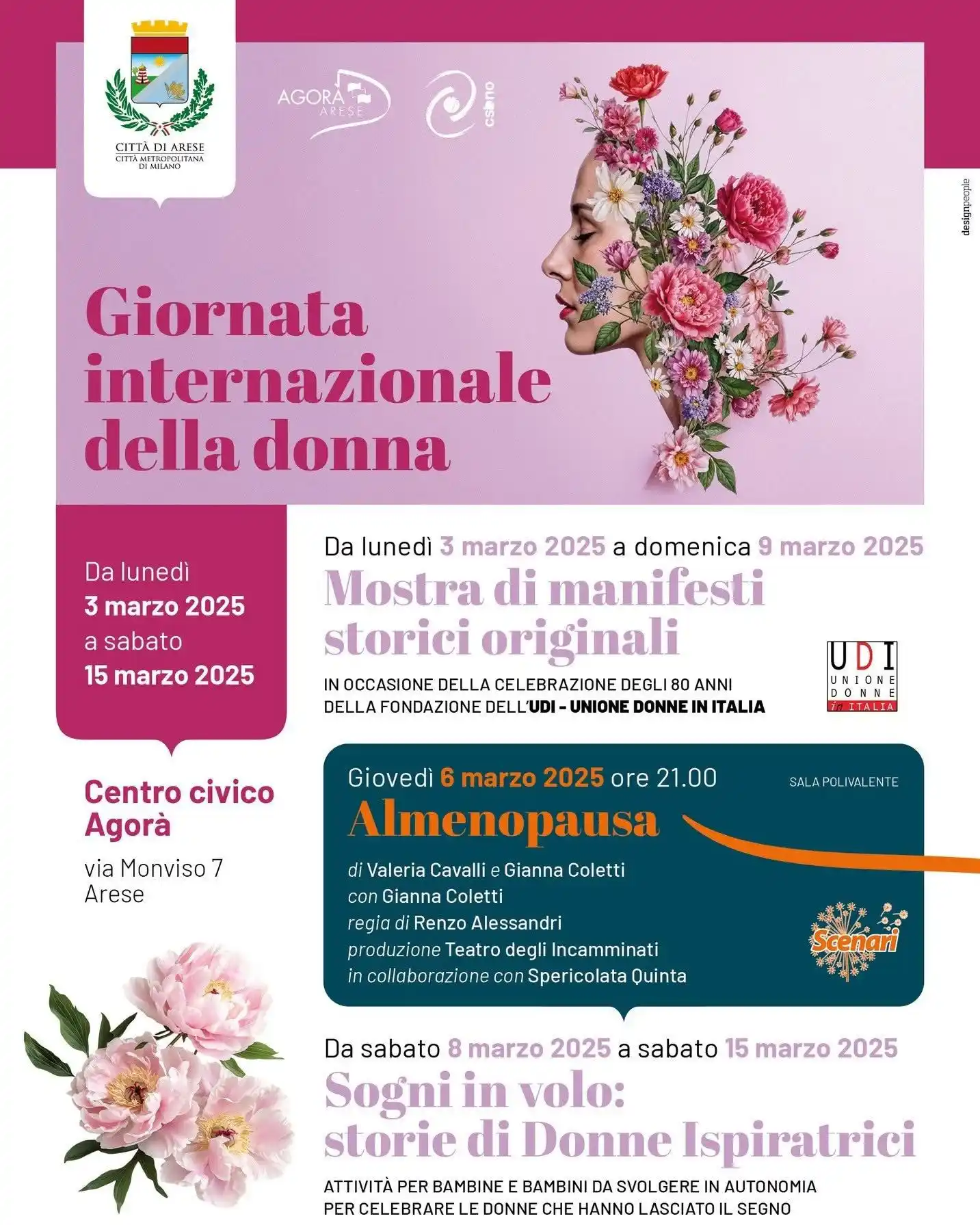 Image from Comune di Arese: Arese celebra le donne 💐...