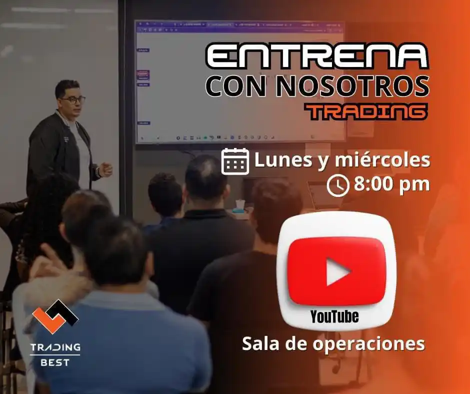Image from COMUNIDAD TRADING BEST: Nos vemos hoy 🕗 8:00 pm estaré iniciando con nuestro Live de Entren...