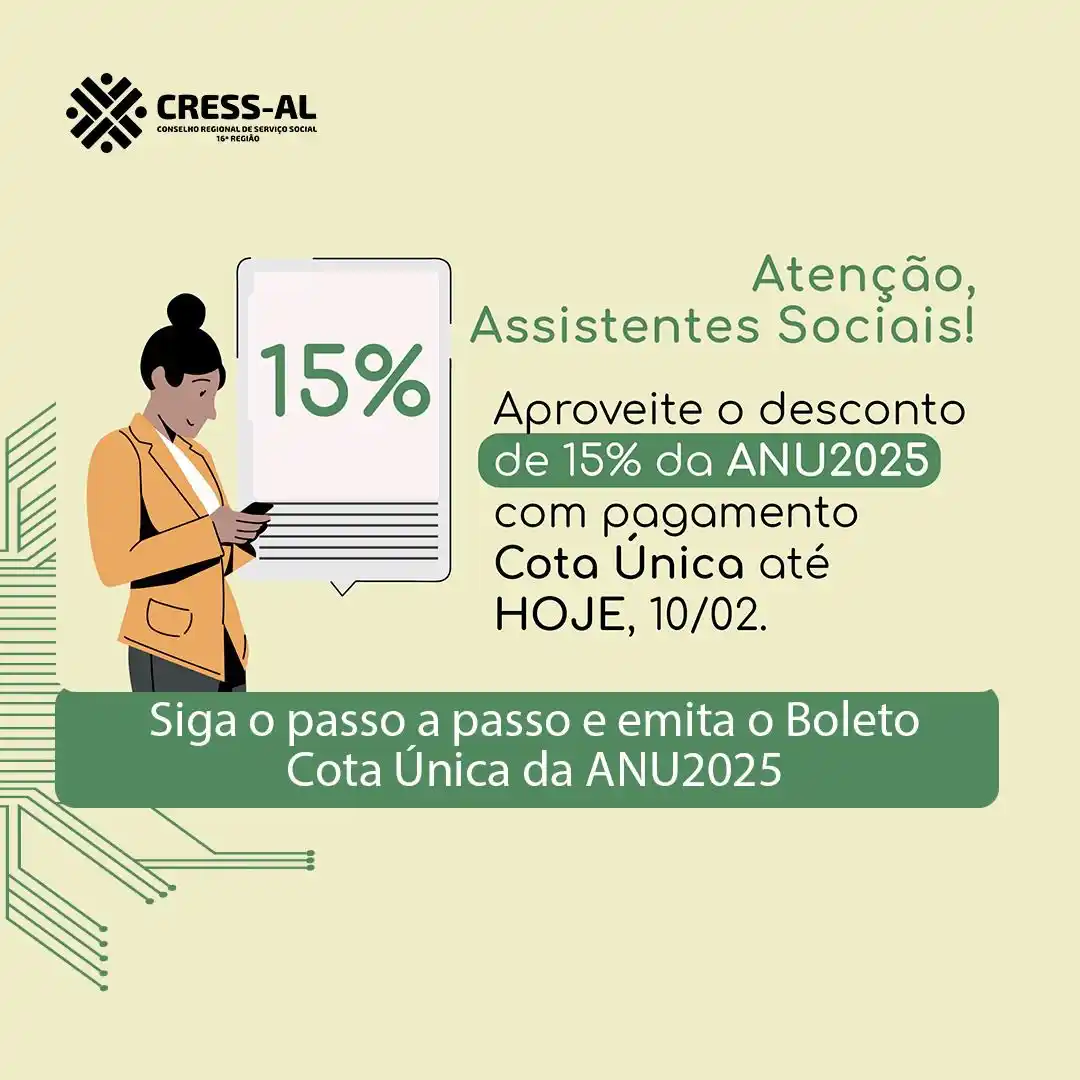 CRESS Alagoas post