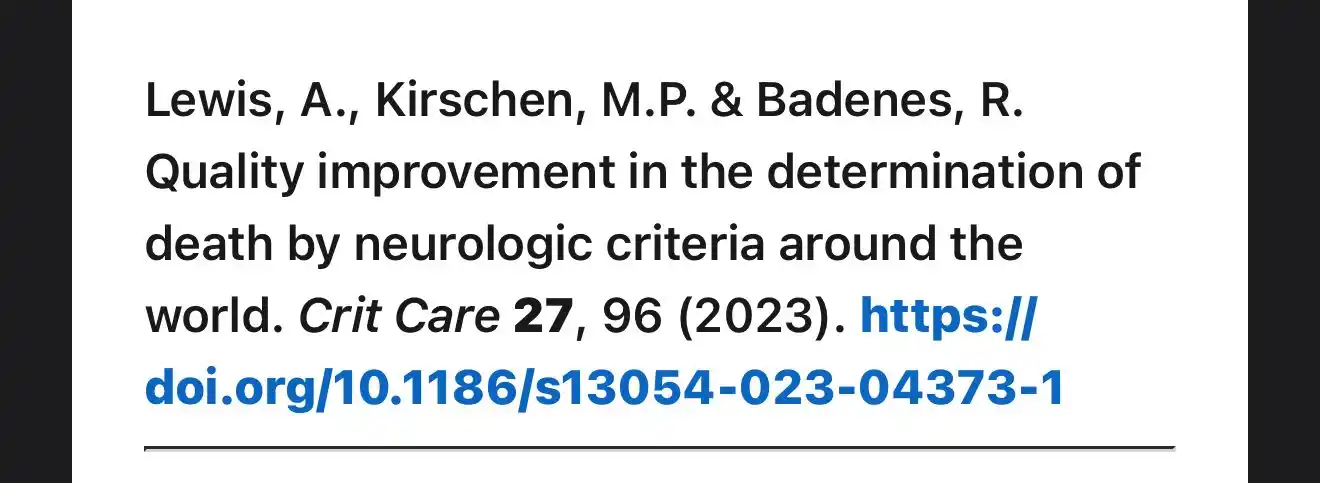 Critical Care Corner post