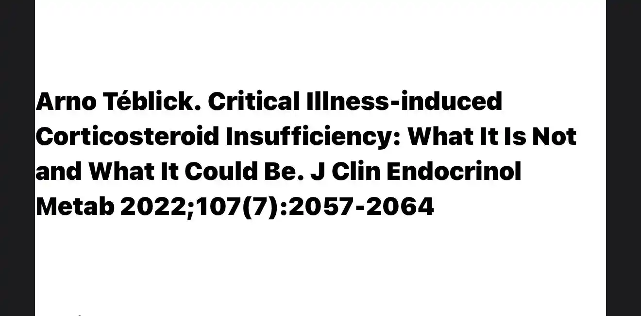 Critical Care Corner post