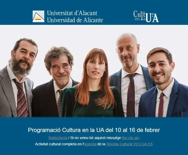 Cultura en la UA🎭 🎻🎤 post