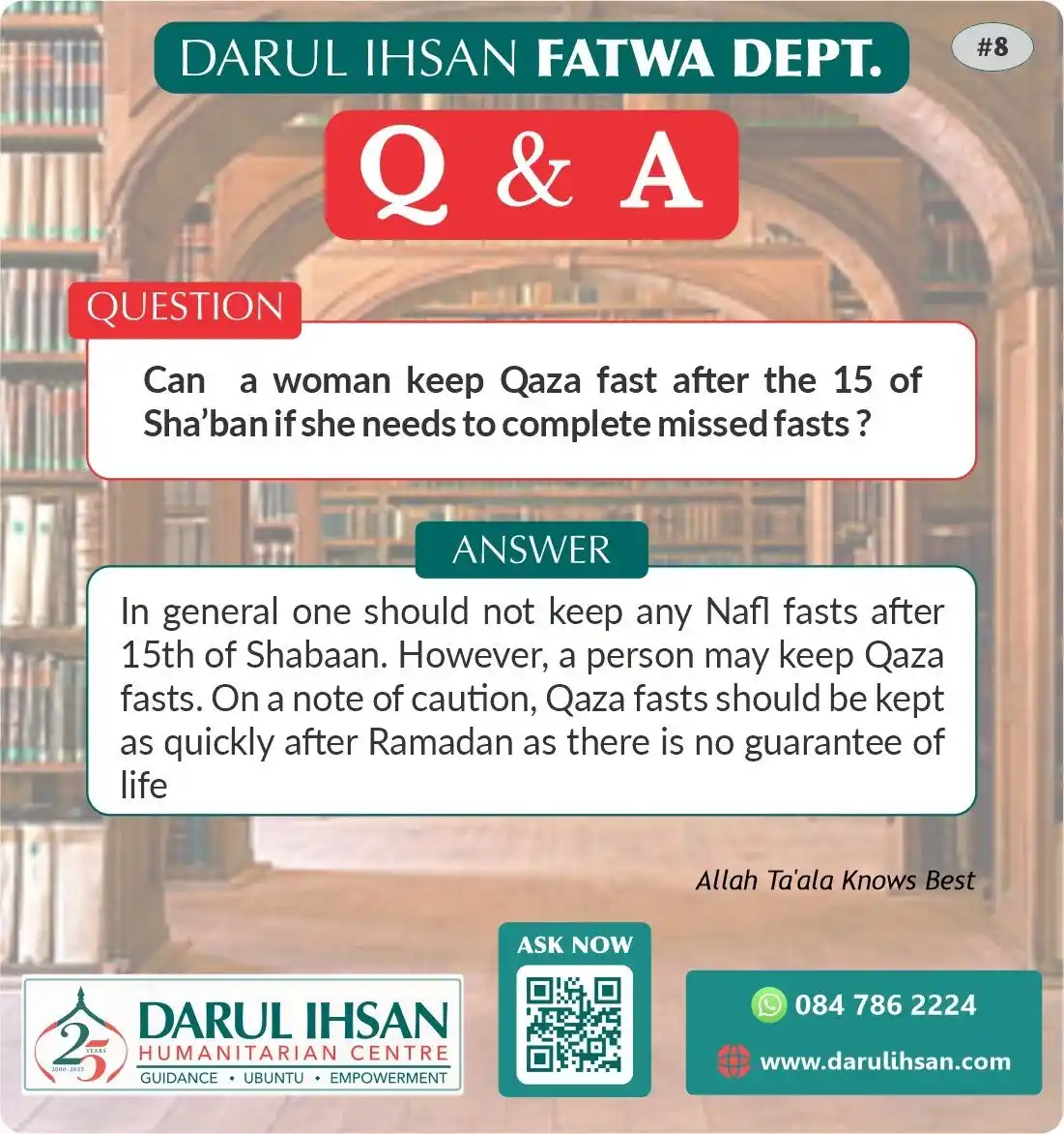Darul Ihsan Humanitarian Centre post
