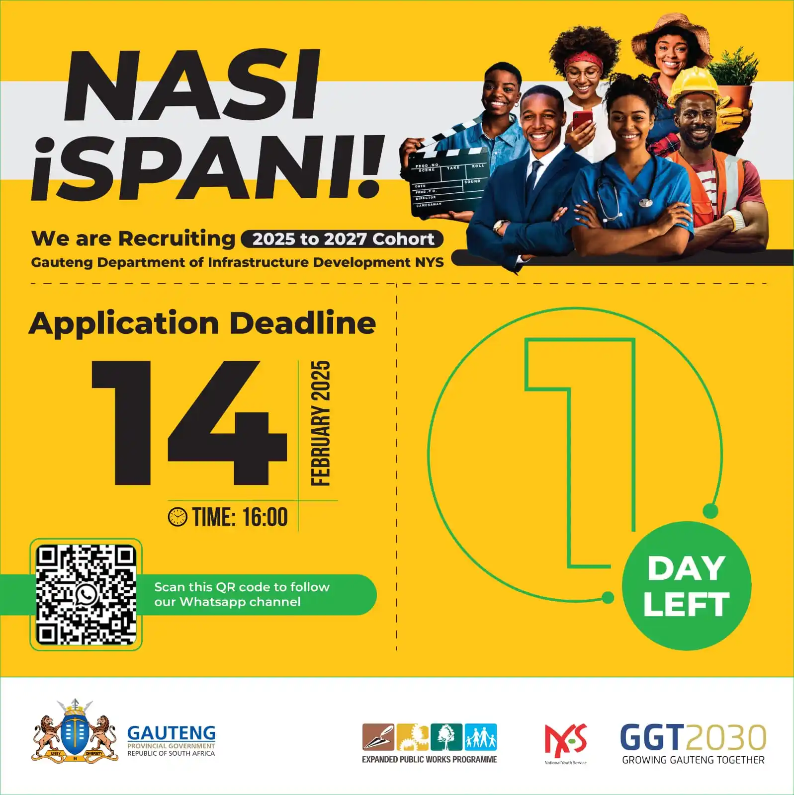 Image from Department of Infrastructure Development (DID): 🛎️ 1️⃣ Day left to apply to the Department of Infrastructure Developm...