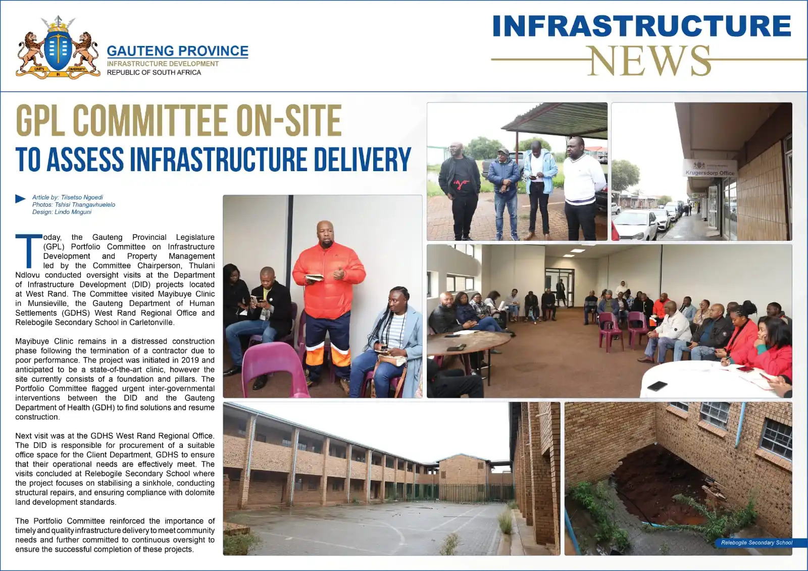 Department of Infrastructure Development (DID) post