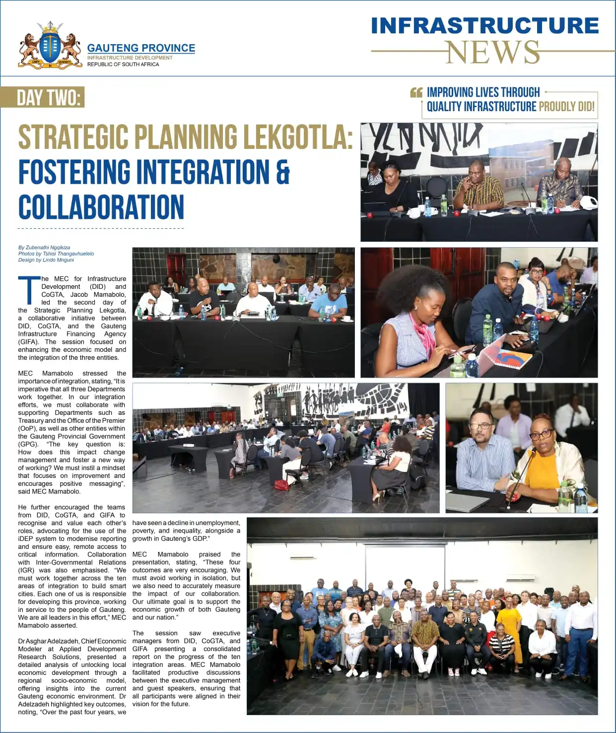 Department of Infrastructure Development (DID) post