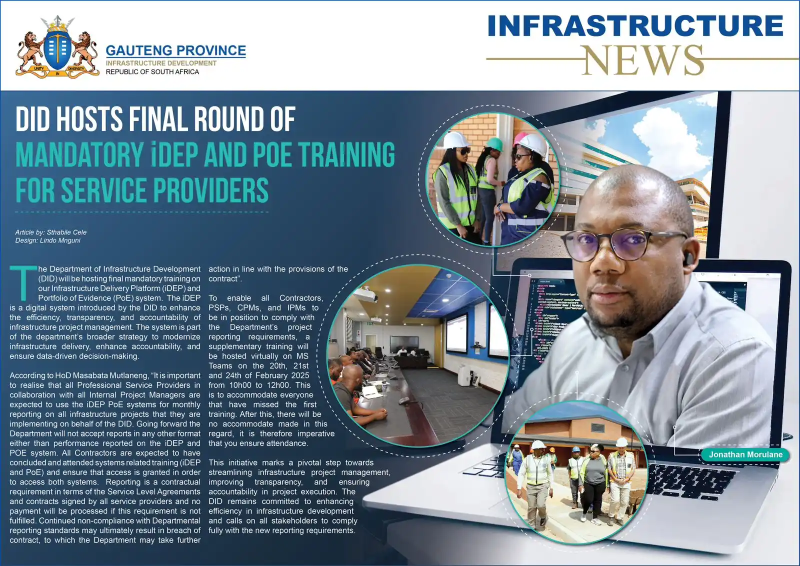 Image from Department of Infrastructure Development (DID): 🎯DID forges ahead with mandatory iDep & PoE Training. 🗞️Infrastructu...
