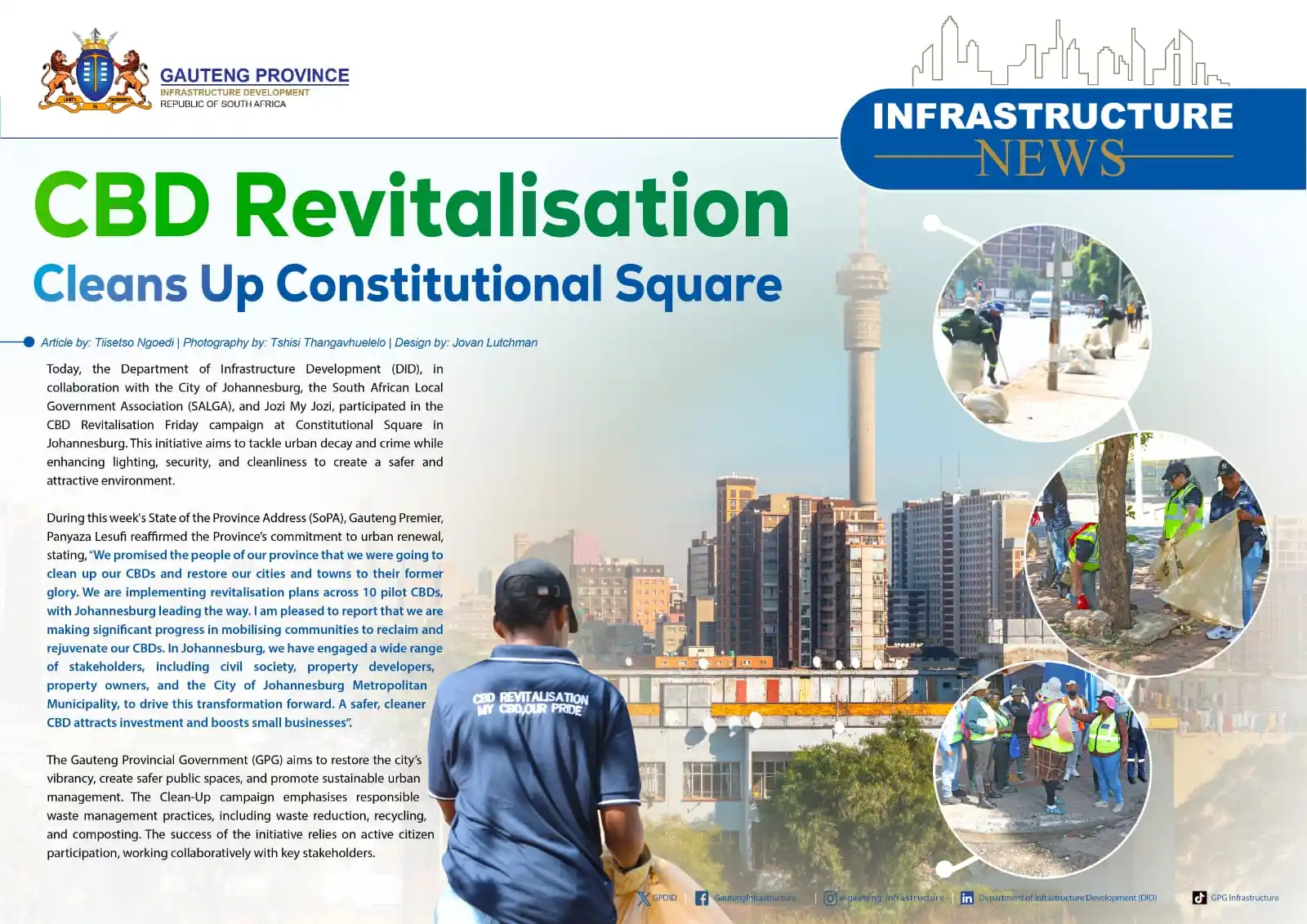 Image from Department of Infrastructure Development (DID): *📌 CBD Revitalisation Cleans Up Constitutional Square 👊🏼 ♻️🌳🧹Fol...