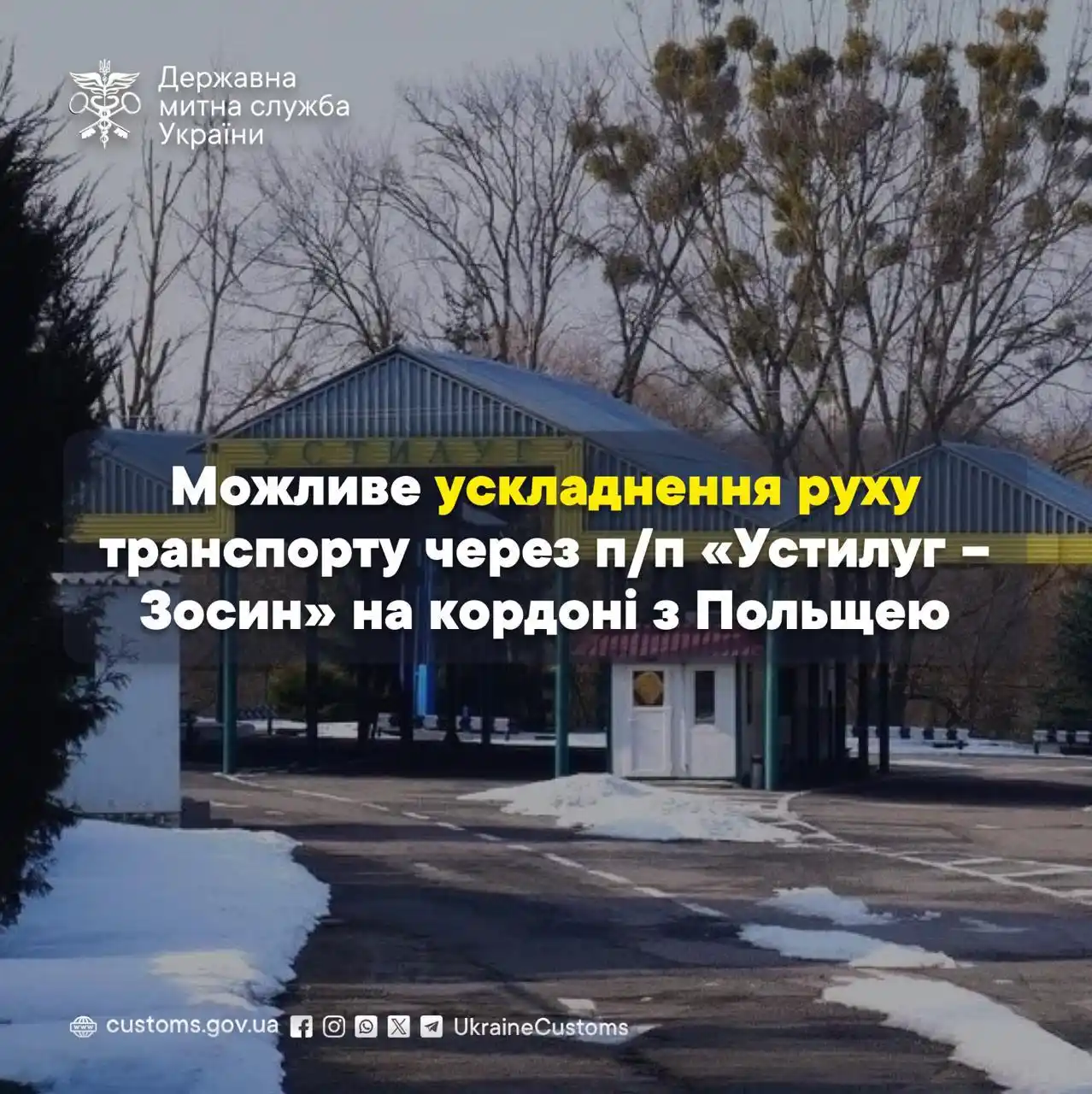 Державна митна служба України  post