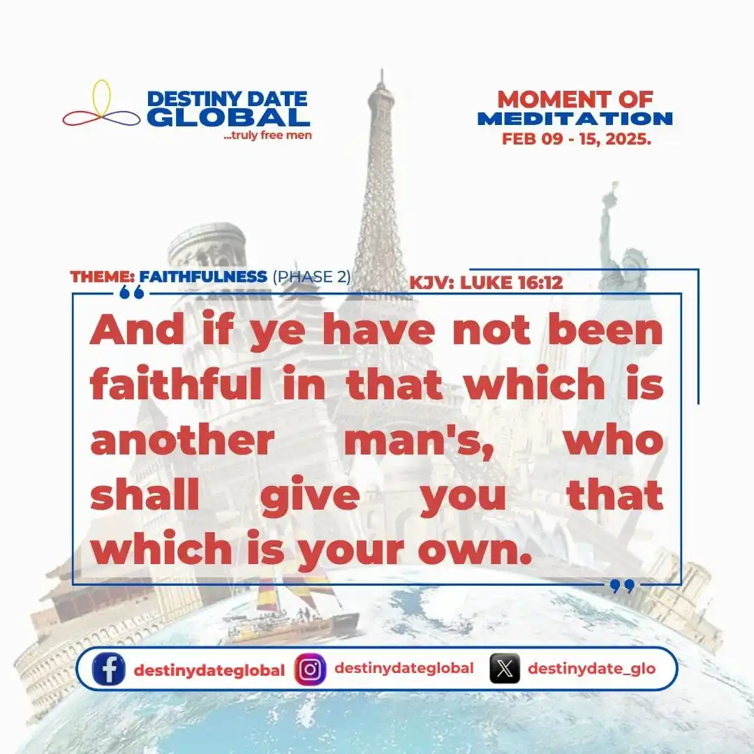 Image from DESTINY DATE GLOBAL: 💡 *MOMENT OF MEDITATION* (Feb. 9–15, 2025) ⭐ *NKJV SUNDAY* �...