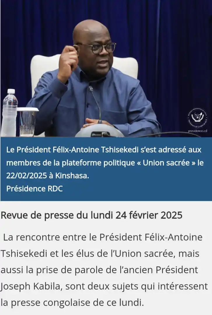 Dialogue Entre Congolais Infos🇨🇩 post