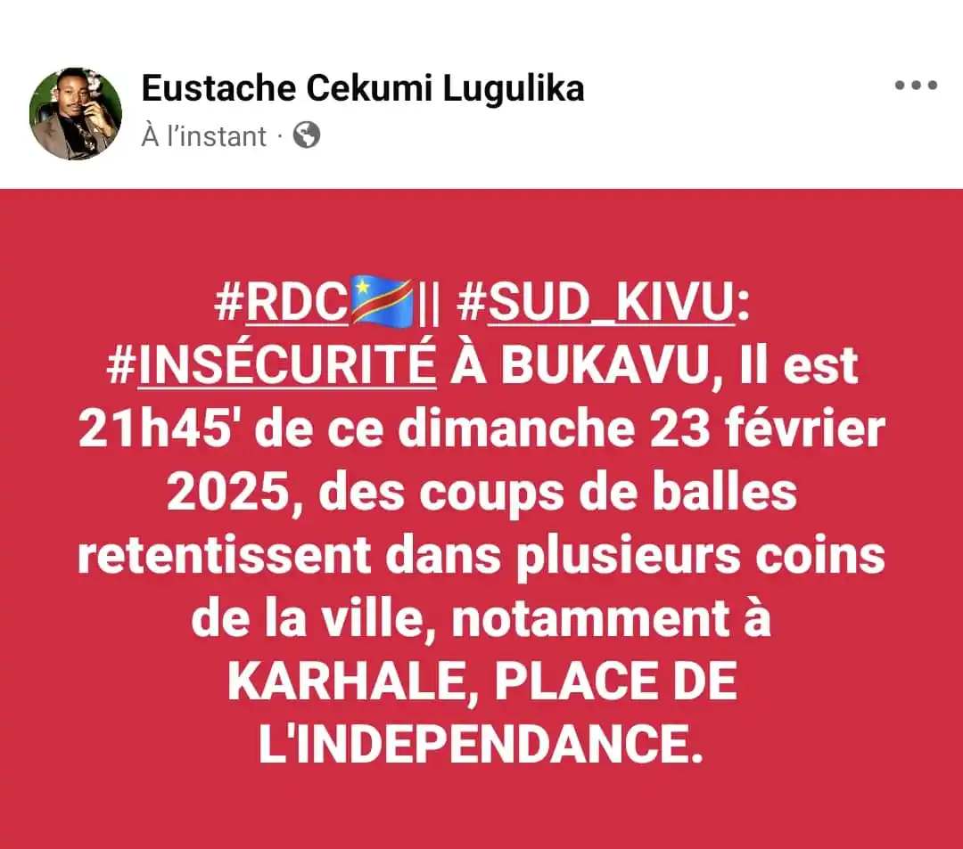 Dialogue Entre Congolais Infos🇨🇩 post