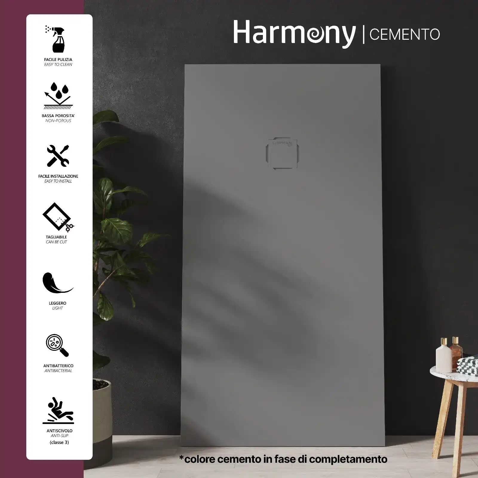 Image from DIANFLEX: Scopri la nuova linea di piatti doccia Harmony by Linpha Ceramics ✨  �...