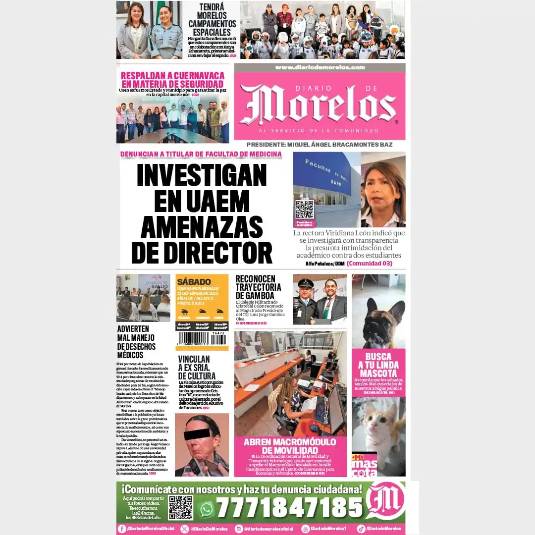 Diario De Morelos post