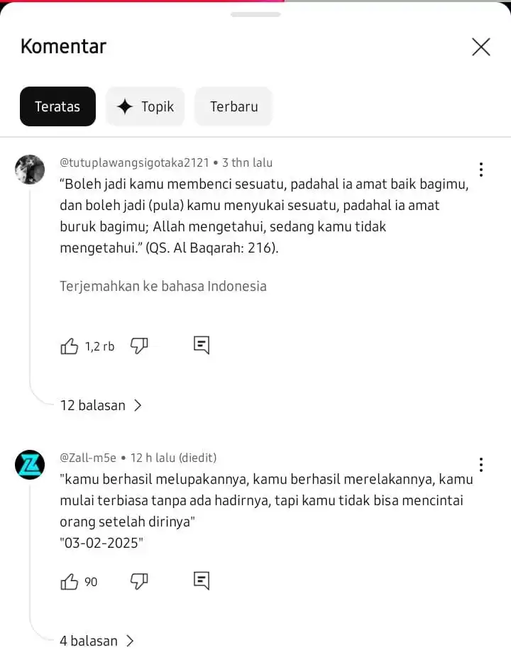 Diary kecil tentang Semesta. post