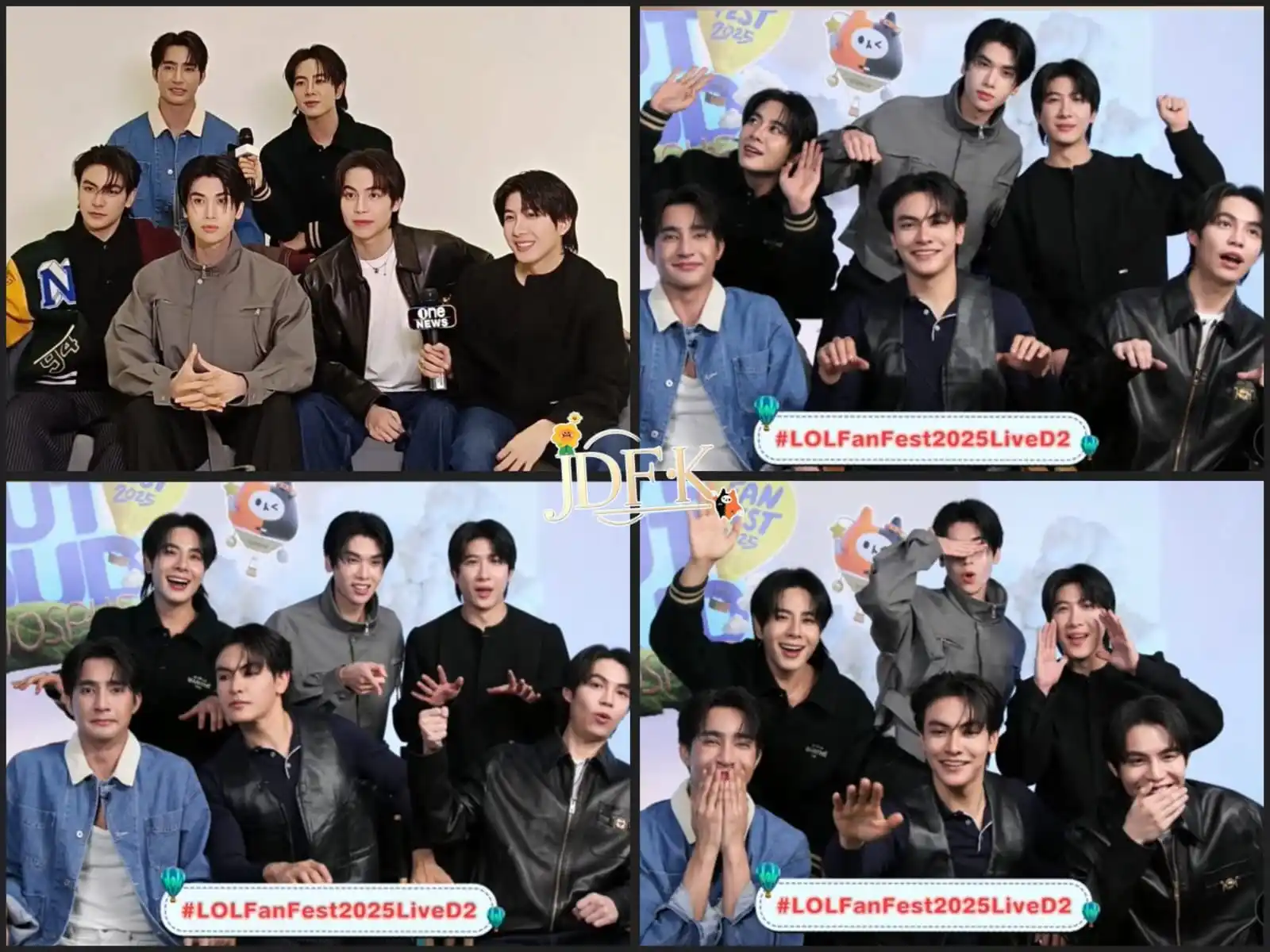 Image from 💛DungJang & SomSoms🧡: ```Nuestros chicos en la entrevista de hoy para el lolfanfest 2025, ya...