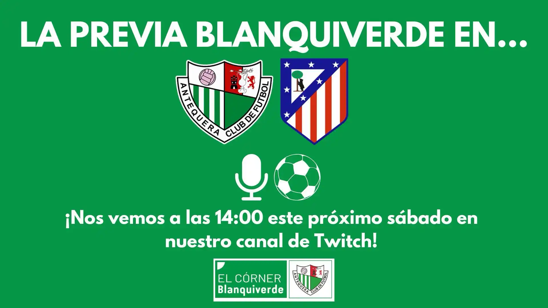 Image from El CΓ³rner Blanquiverde: Β‘MaΓ±ana estrenamos ππ ππππππ ππππππππππππ! π² π£ ...