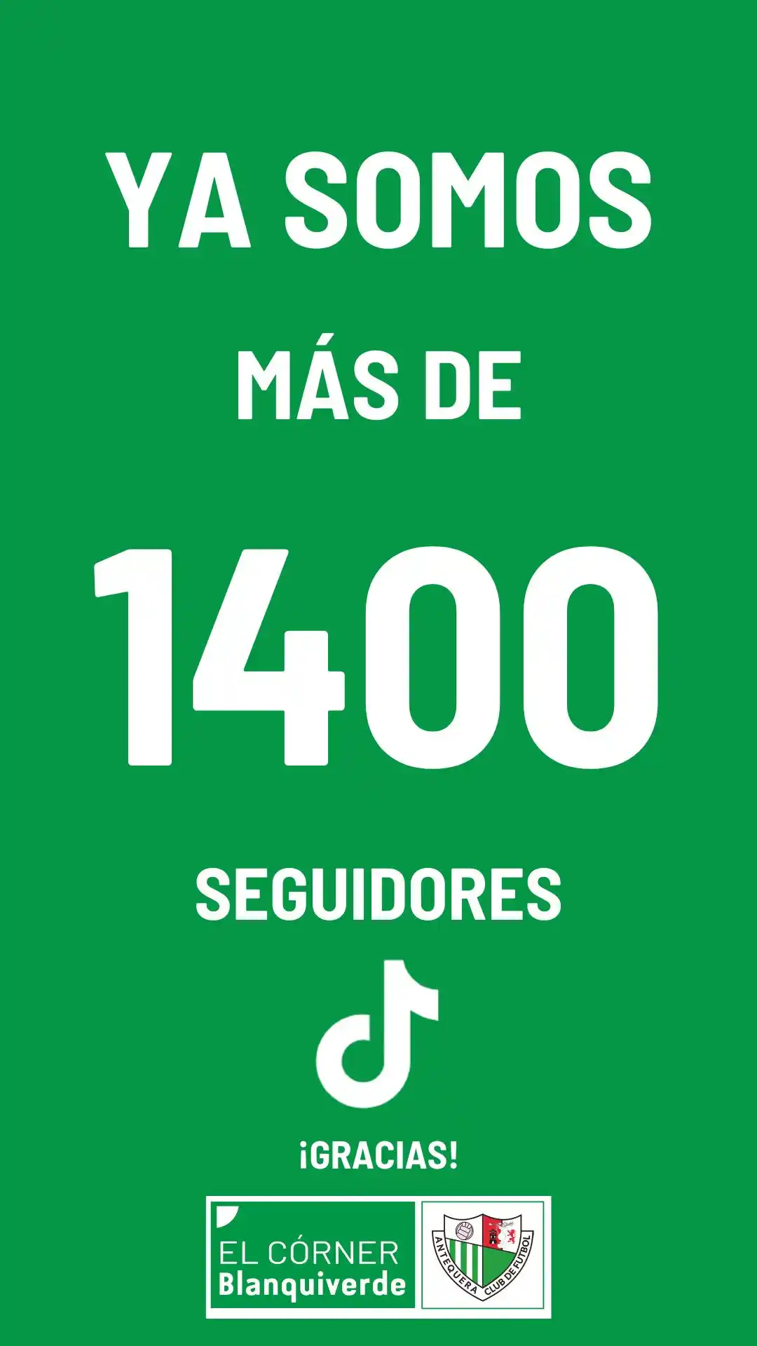 Image from El Córner Blanquiverde: 🫧 ¡Esto sube como la espuma! 🤩 ¡YA SOMOS MÁS DE 1️⃣4️⃣0️⃣0️⃣ SEGUID...
