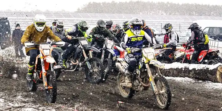 Image from Enduro.de: 🤩 Vorschau: Finale des DOWATEK Enduro Wintercup in Jüterbog ‼ ➡ Star...