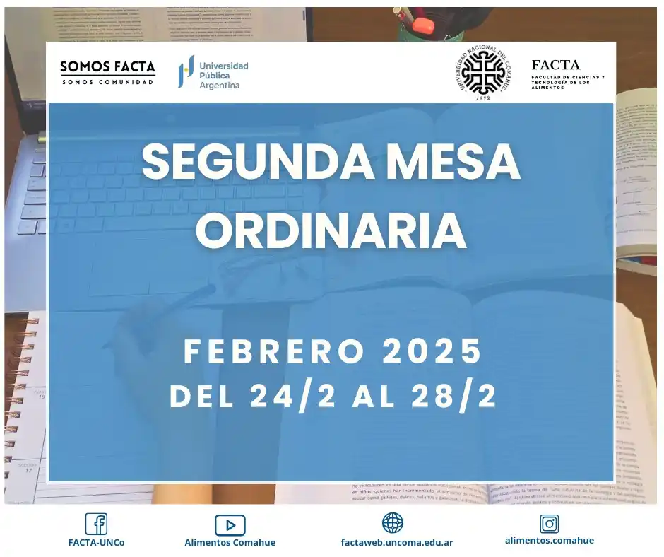 FACTA Alimentos post