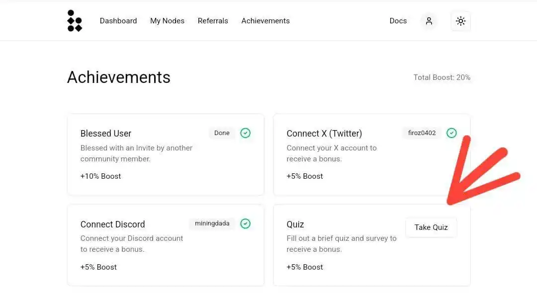 Image from Farm2Earn with Bless Crypto📈💸: 🔴 Update Bless Network is giving us 5% boost on mining by quiz goto...