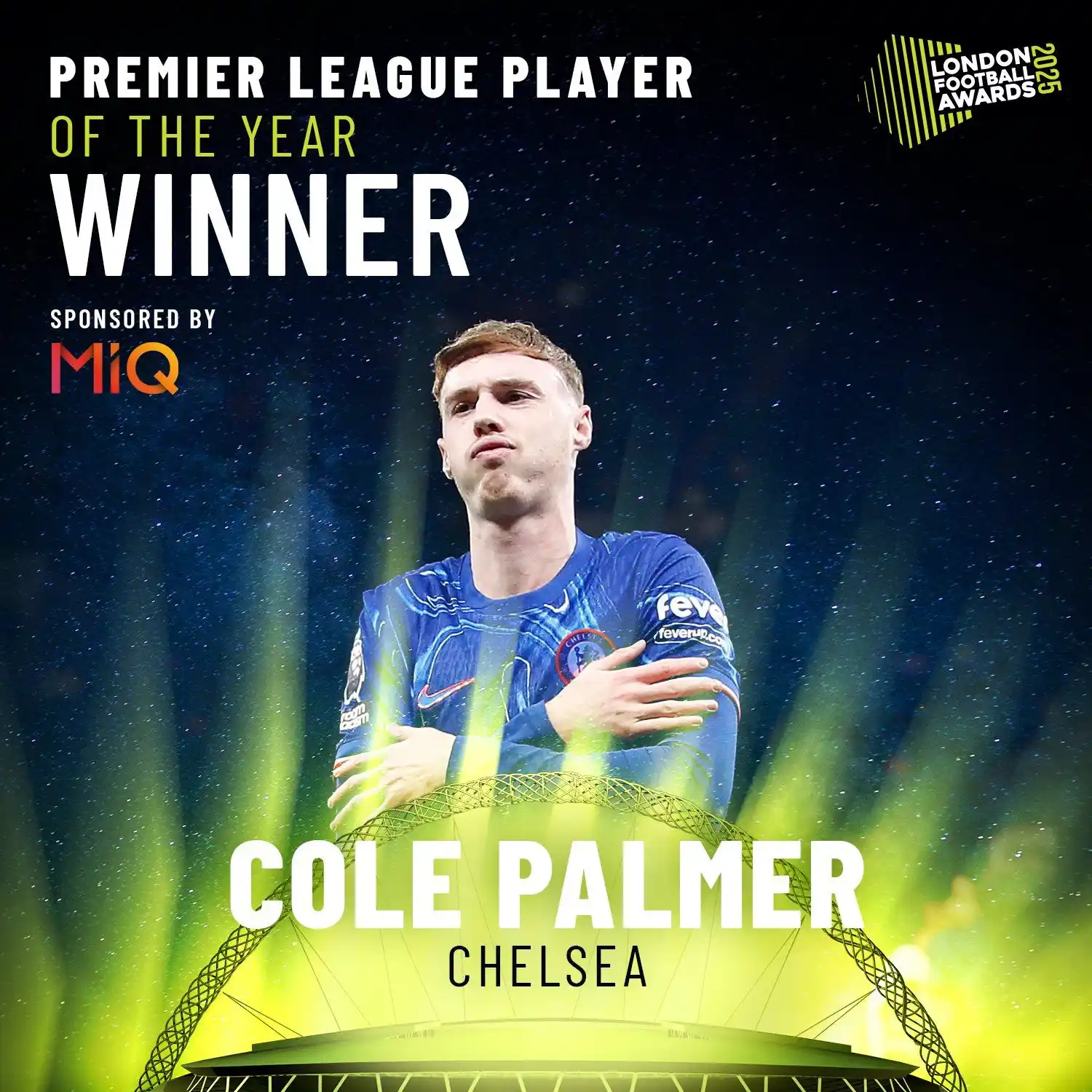 Image from Football View™: Premier League Player of the Year  What a season! 🔥   Cole Palmer win...