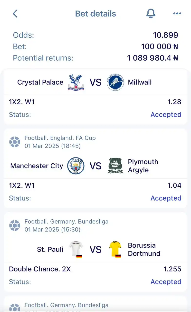 Image from Free Football Prediction Site: *10 odds on Paripesa* 🔥 -5SSSM Enjoy a 100% welcome bonus on your f...