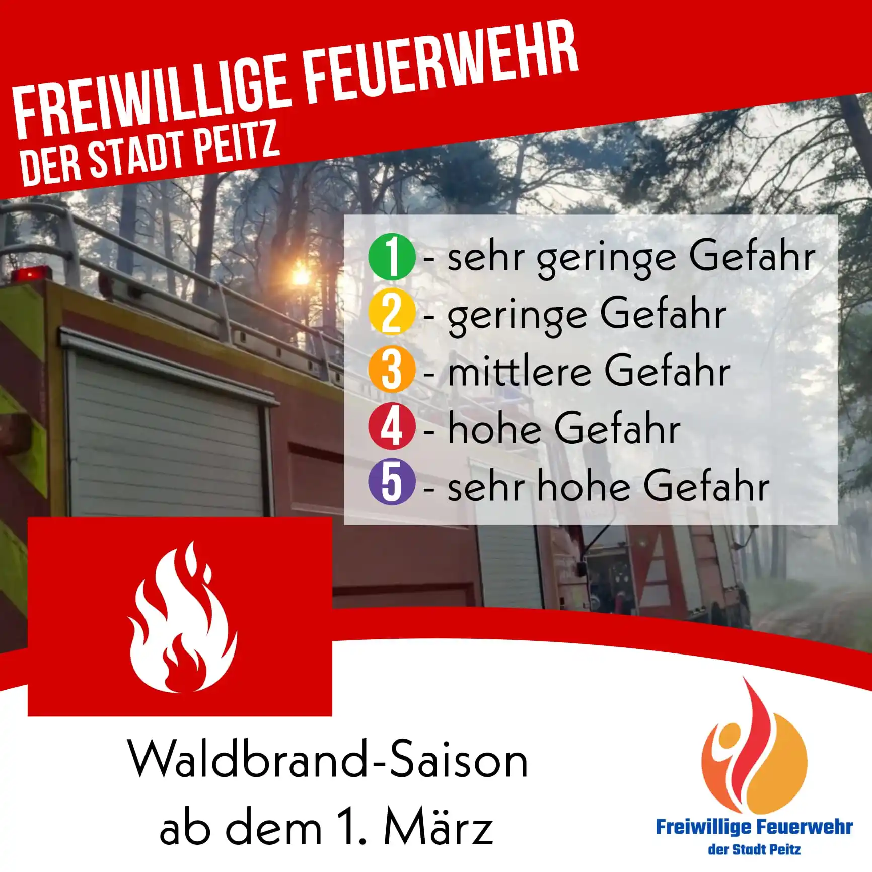 Freiwillige Feuerwehr der Stadt Peitz post