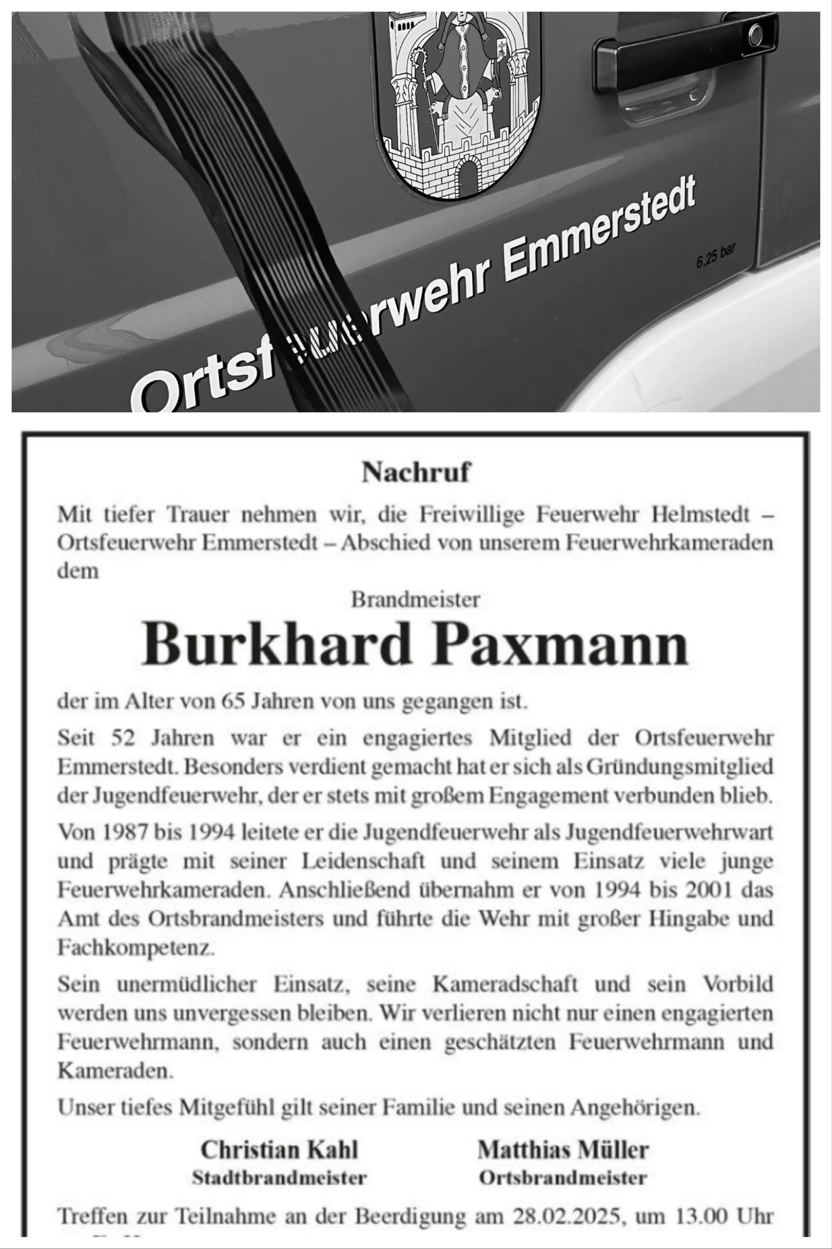 Freiwillige Feuerwehr Helmstedt post