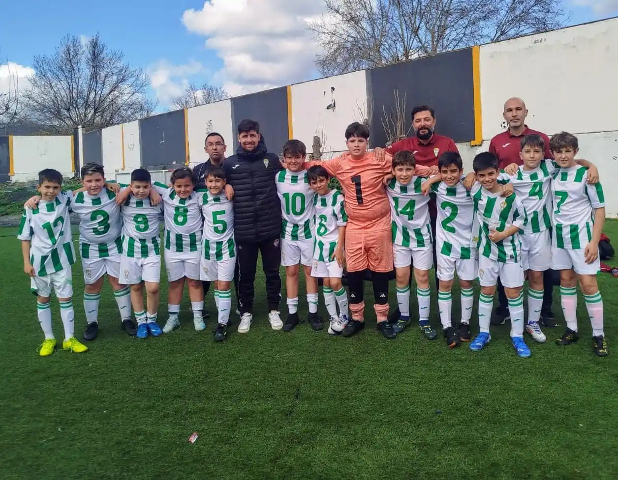 Image from Fundación Córdoba CF: 📢 ¡Final del partido! CF Javi Flores 0️⃣•1️⃣ Alevín C Espectacular t...
