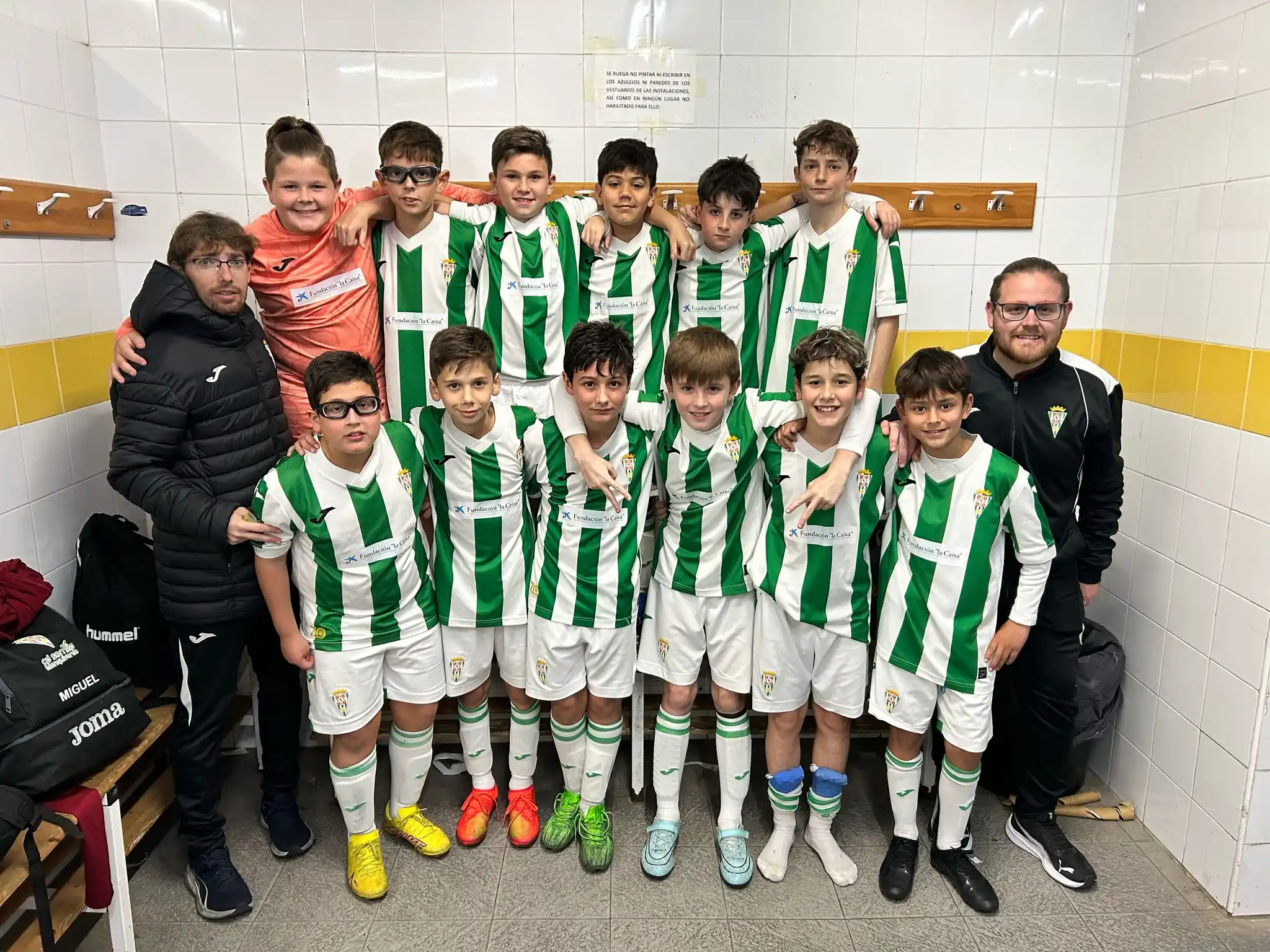 Image from Fundación Córdoba CF: 📢 ¡Final del partido! Granadal Figueroa 2️⃣•5️⃣ Alevín A Gran triunf...