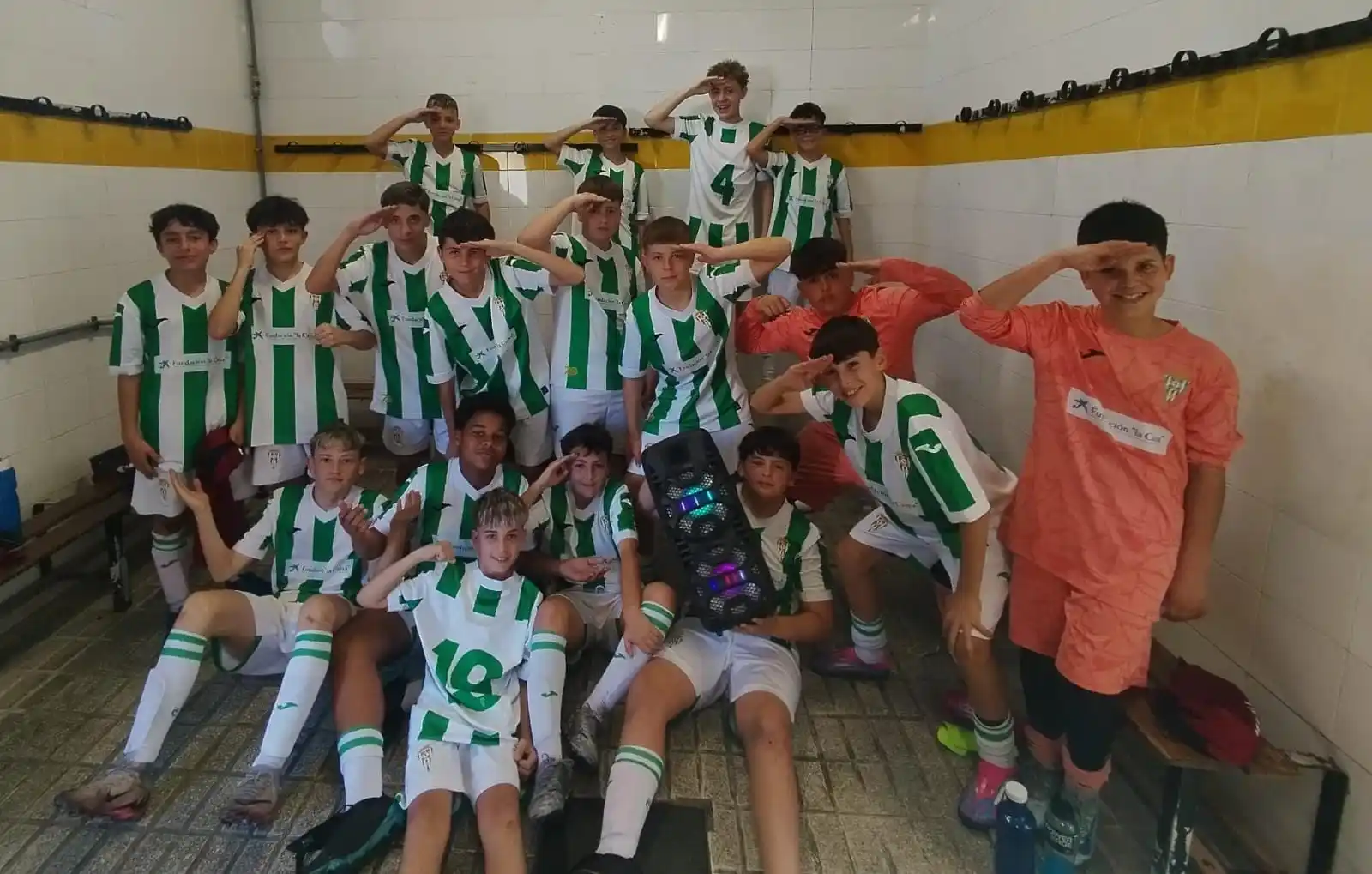 Image from Fundación Córdoba CF: 📢 ¡Final del partido! Salv. Allende 0️⃣•2️⃣ Infantil C Segunda vict...