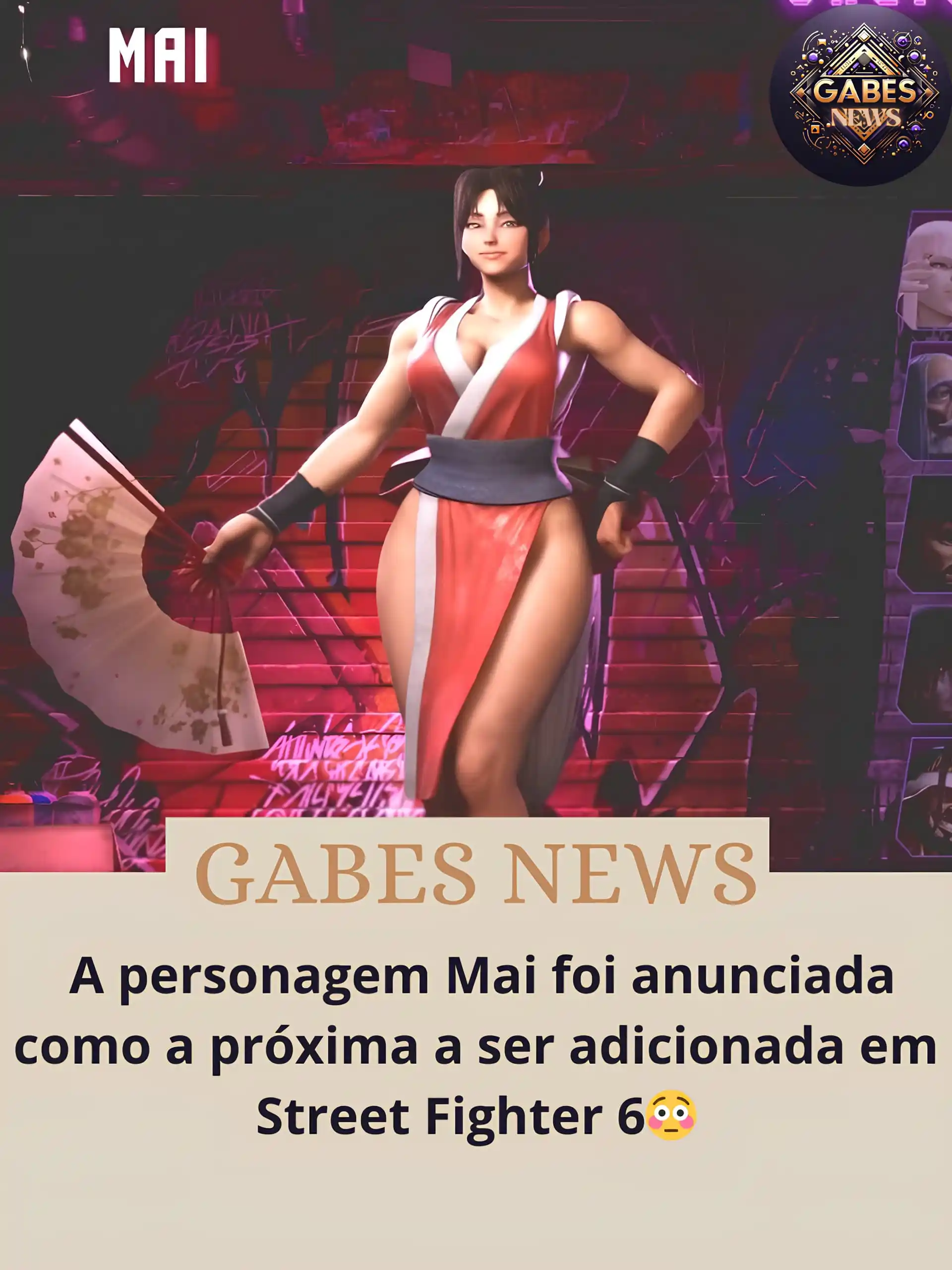 Image from Gabes News: Teve anúncio de personagem novo em Street Fighter 6😳🎮 <a class="text...