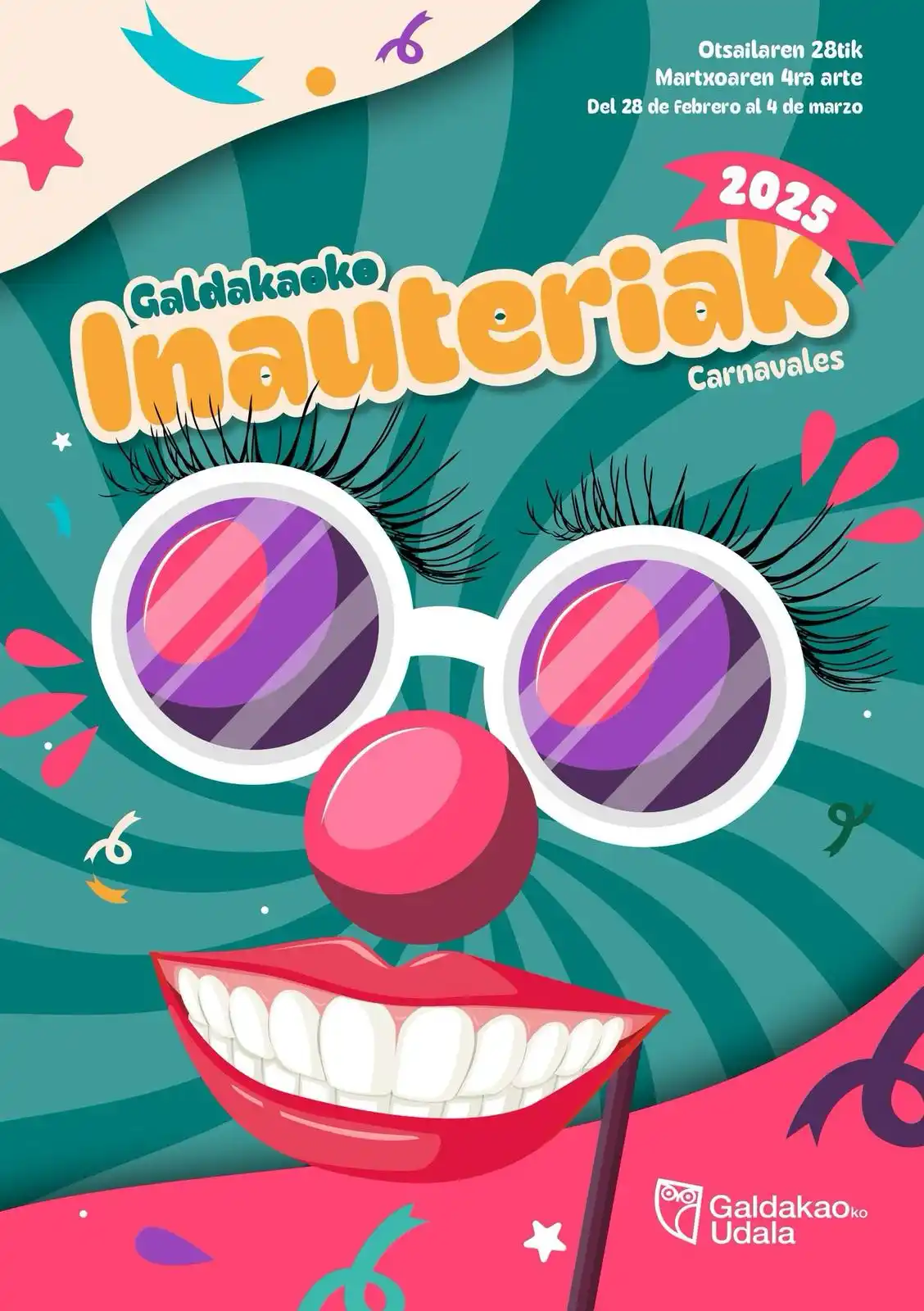 Image from Galdakaoko Udala: 👺 Zuberoako Maskaradak inauterien alaitasun zoroa ekarriko du Galdaka...