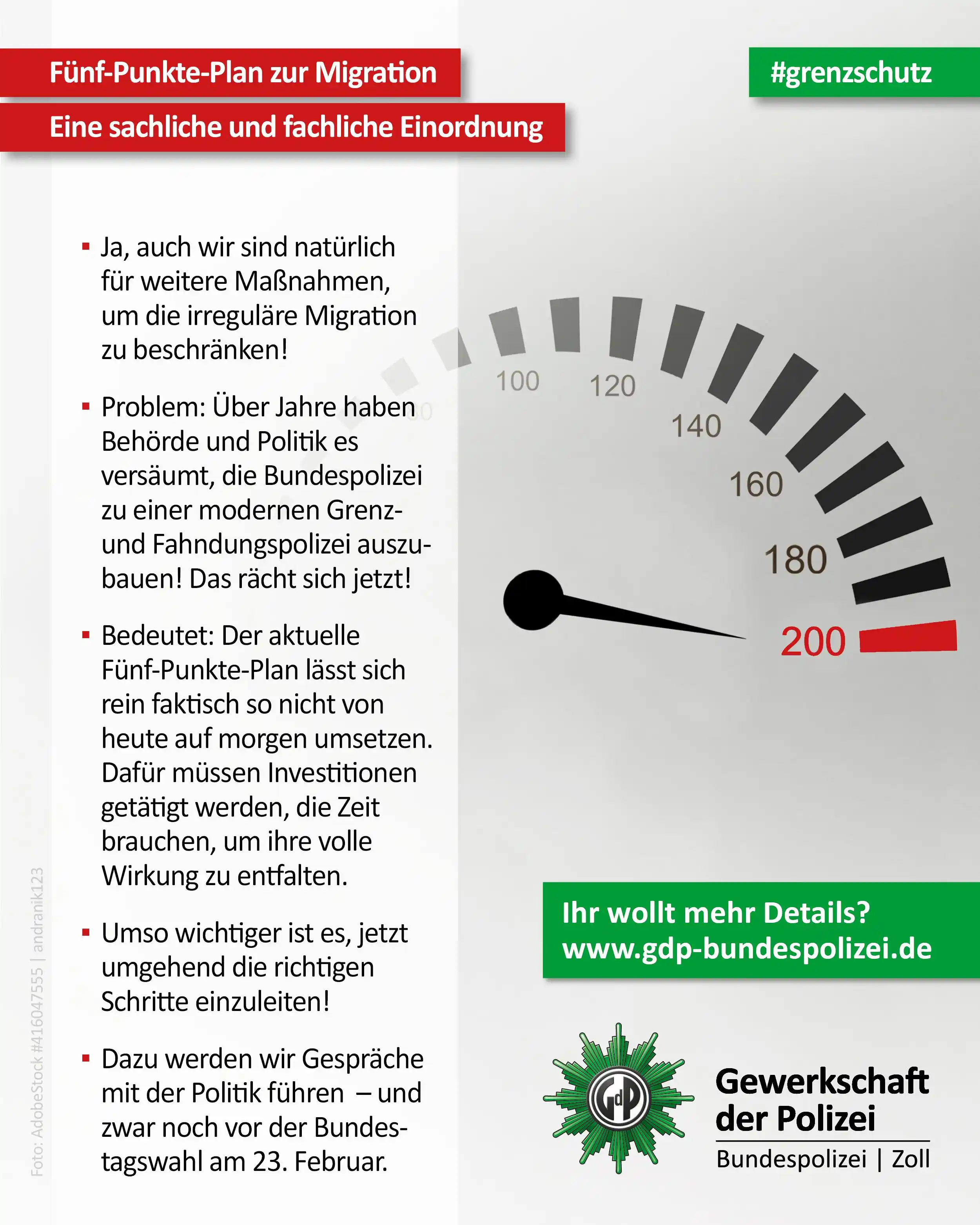GdP Bundespolizei | Zoll post